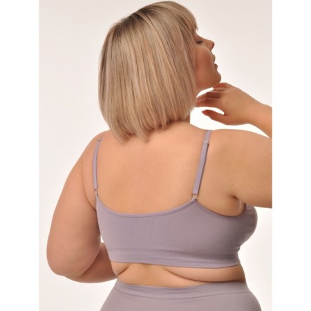 Female top on adjustable straps with Mirey Top with cup cups, size 54-56, storm color-3
