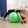 Fitball ONLYTOP, D = 85 cm, 1400 g, anti -wings, green color