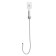 Shower headset Cersanit Ferro, 3 modes, hose 150 metal square, chrome