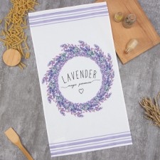 Ethel towel Lavander 40x73 cm, 100% HL, sarzha 190 g/m2