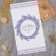 Ethel towel Lavander 40x73 cm, 100% HL, sarzha 190 g/m2