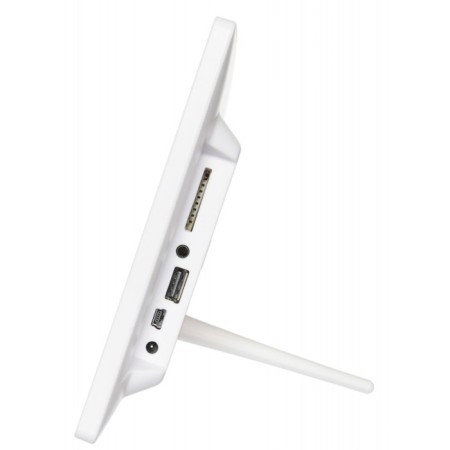 Digital photo frame Digma PF-843, 8 ", 1024x768, IPS, PDU plastic, video, white-8