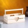 Wooden Kashpo 24.5 × 13.5 × 9 cm "Torosha Light" rack, we give heart beautifully