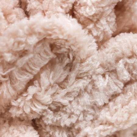 Yarn "Puffy" 100 % micropoliester 9m/100g (599 ivory)-2
