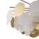 Chandelier 60W, 8XE14, 78x85 cm, brass