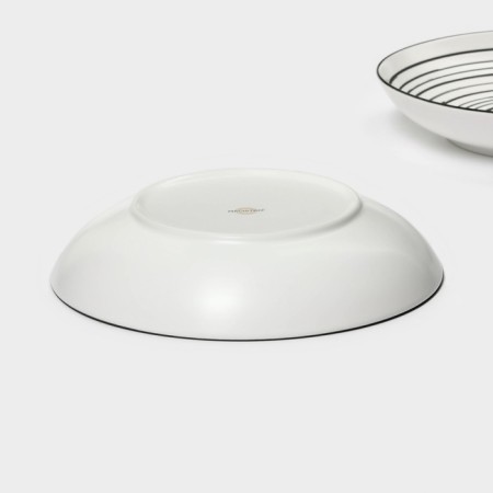 Набор тарелок суповых фарфоровых Magistro Hypnose, 900 мл, 23×4,5 см, 2 шт-5