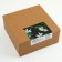 Deep plate ceramic Lemon Flowers, 14.5 cm, 550 ml, green color