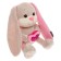 Soft toy "Bunny with a pink heart", 25 cm