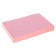Block with a sticky edge of 51 mm x 76 mm, 100 sheets, pastel, pink