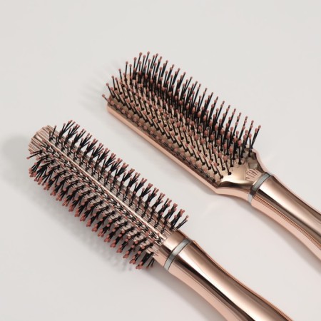 Set "Flower silhouette", breaststone, massage comb-3
