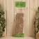 Warp from nettle (rami), tape with cotton segments with rope handles, 66*8.5 cm.