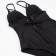 Women's swimsuit Minaku on lacing, black color, size 44