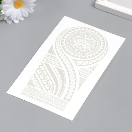 Blue Tattoo Blue "Polynesian Ornament" 18x11 cm-2