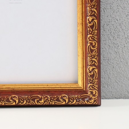 Photo frame Plastic "Vintage" 40x60 cm, red tree-1