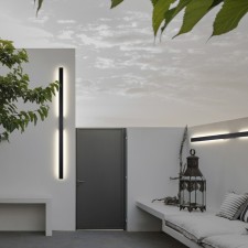 Светильник уличный Mantra Lotus, LED, 1900Лм, 3000К, 1240х48х52 мм, цвет коричневый