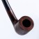Cooling tube for tobacco "Commander premium", classic, red sandalwood, length 17
