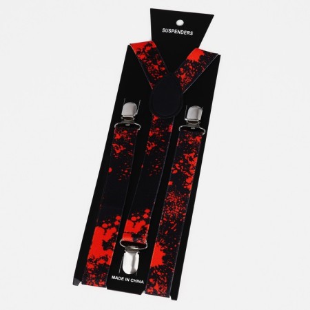 Adults adults, width 2.5 cm, black/red color
