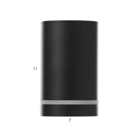 Lamp "Andi" GU10 Black 7x7x11 cm-3