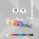 Gouache 12 colors x 15 ml Erichkrause, matte -colored Extra saturated colors, economical packaging