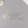 Sticker Plastic Rhocker "Choker from Stars" gold 11.6x18 cm