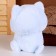 Soft toy "cat" with glasses, 20 cm, blue color