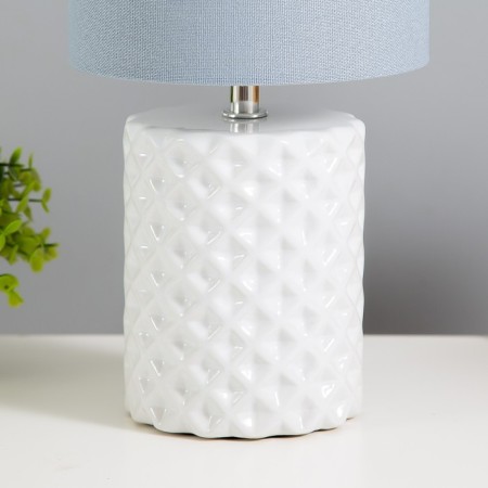 Bernard desktop 1x40W E14 pr-1,6M white/blue 15x15x33cm-3