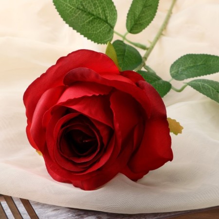 Artificial flowers "Karina" 7x56 cm, red-1