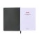 Dated diary of 2025, A6+, 176 sheets "Lyon", solid cover, pancake embossing, with liesa, block 80 g/m2, green