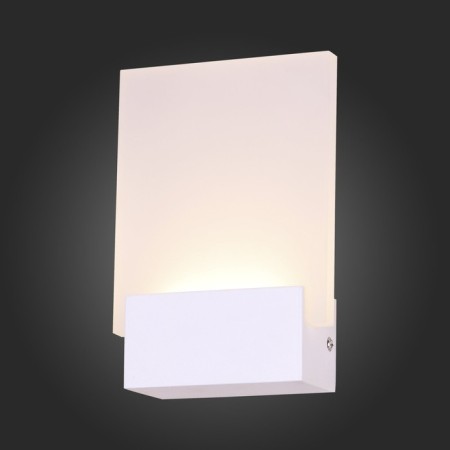 Wall lamp ST LUCE. SL580.111.01. 1x6 W, LED, 4000K, 12x17.5 cm, white color-2