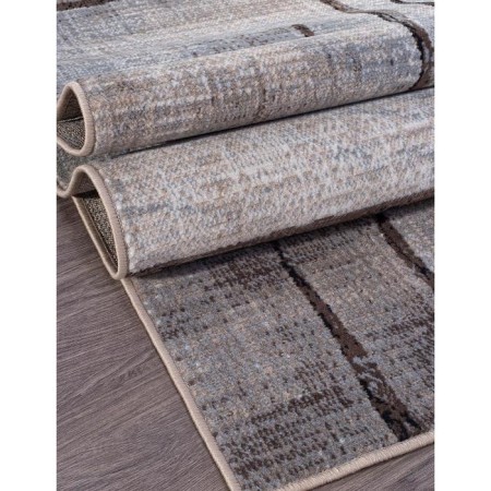 Rectangular carpet Merinos Sierra, size 250x350 cm, color Beige-Blue 2-2