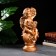 Figure "Angel with a basket" bronze 19x20x42cm