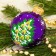 The ball "New Year" d-6 cm, mix