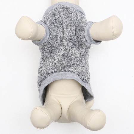 Melange sweater, size XL (DS 35, Osh 32, OG 50 cm), gray-4