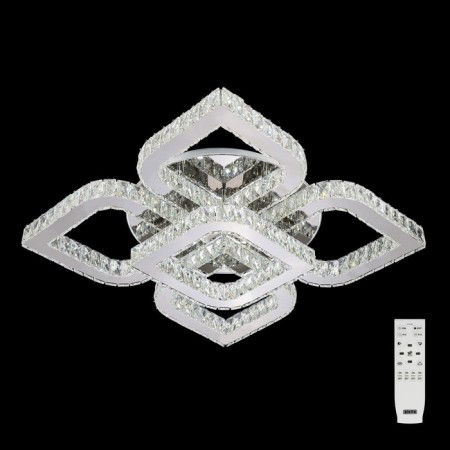 Lavita chandelier 100W LED Chrome 70x70x23.5 cm