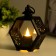 Nightmare "Candle in the HEx" 3HLR1130 Black 6x11x14 cm Risalux