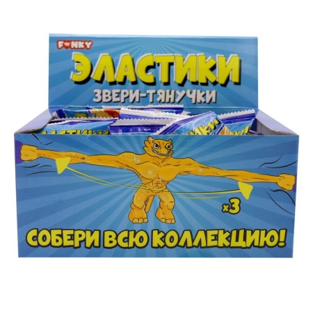 Funky Toys Toys Toy "Elastic", gold color, mix-2