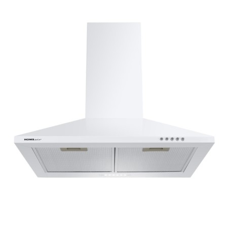 Kitchen hood Homsair Delta 50, 23 m2, 3 modes, white-1
