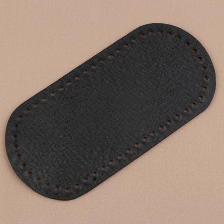 Donce for a bag, 25 × 12 × 0.3 cm, black color-1