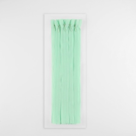 Lightning secret, No. 3, non -income, locking machine, 30 cm, mint color-2