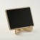 Cretaceous price tag “on a stand” 10 × 9 × 5, a rectangle, (packaging 10 pcs.), Black color