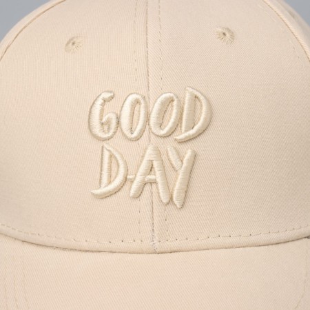 Кепка детская для девочки Good day, цвет бежевый, р-р 52-54, 5-7 лет-5