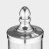 Pivnoy Tower "Petronas", 3 l, backlight flasks, 2 batteries, metallic color