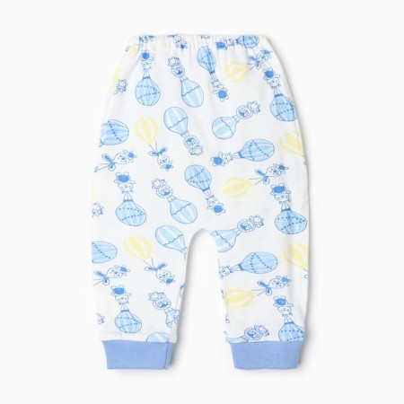 Kit (blouse/pants) "balloon", blue color, height 62 cm-7
