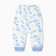 Kit (blouse/pants) "balloon", blue color, height 62 cm