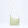 Bag Cross-Bodi with a zipper, green color