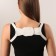 Massner-fixer for posture, Velcro, S-m size, white color