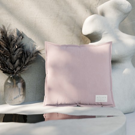 Ethel pillow, 45x45+1 cm, pink, 100% cotton