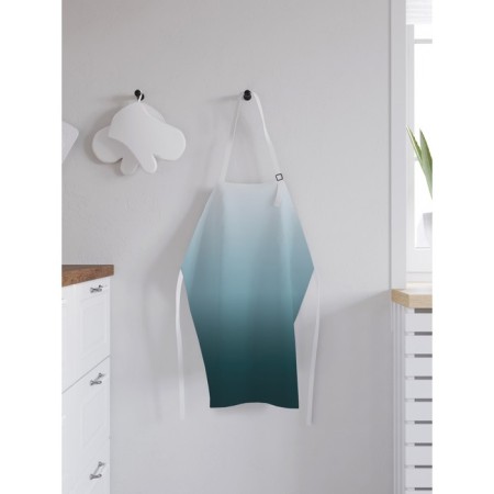 Apron kitchen with a photo print “The surface with a gradient”, adjustable, size OS-1