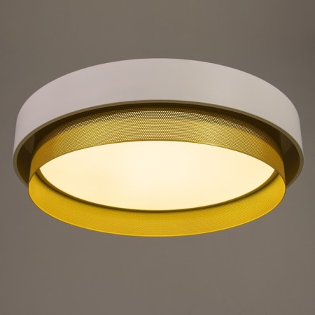 Luer with PDU "Rego" LED 120W 3000-6000k White-gold 50x50x10 cm Bayerlux-2