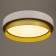 Luer with PDU "Rego" LED 120W 3000-6000k White-gold 50x50x10 cm Bayerlux